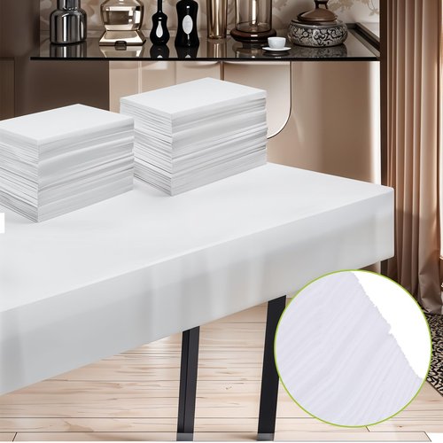 100Pcs Disposable Massage Table Sheets 31" x 71" Non-Woven Fabric Disposable Bed Sheets Breathable SPA Bed Cover for Massage Beauty Tattoos