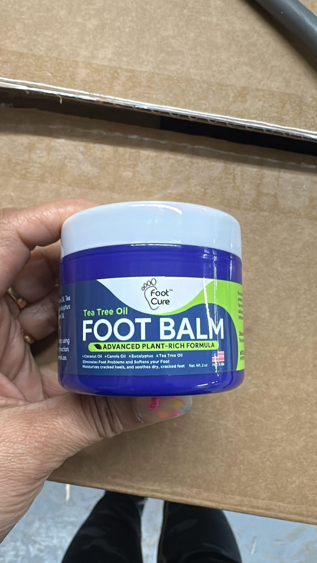 "Tea Tree Oil Foot Soak with Epsom Salt – Refreshing & Soothing Foot Soak for Tired, Achy Feet "