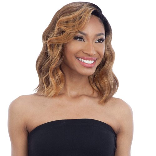 Freetress Braids Equal Synthetic 5 Inch Lace Part Wig - VAL (1 Jet Black)