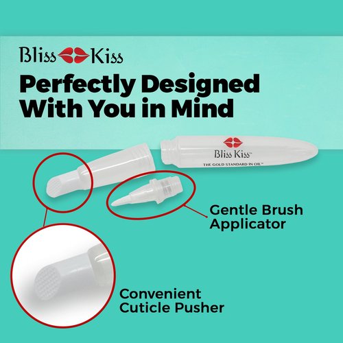 Bliss Kiss 3-Refillable Cuticle Oil Pens + Simply Pure Nail & Cuticle Oil