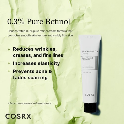 COSRX Ultimate Glow Sun & Night Duo - Vitamin E Vitalizing Face Sunscreen SPF 50 + Retinol 0.3% Cream