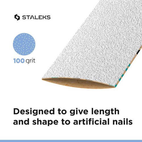 STALEKS PRO White Disposable Abrasive Tape papmAm Expert in a Plastic case 100 grit