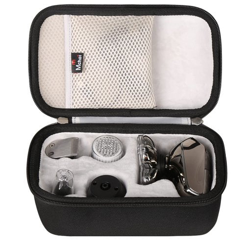 Mchoi Travel Case Suitable for AidallsWellup Men’s 5-in-1 /FlexSeries Electric Head & Body Hair Shaver, Travel Protective Shaver Carrying Case Only
