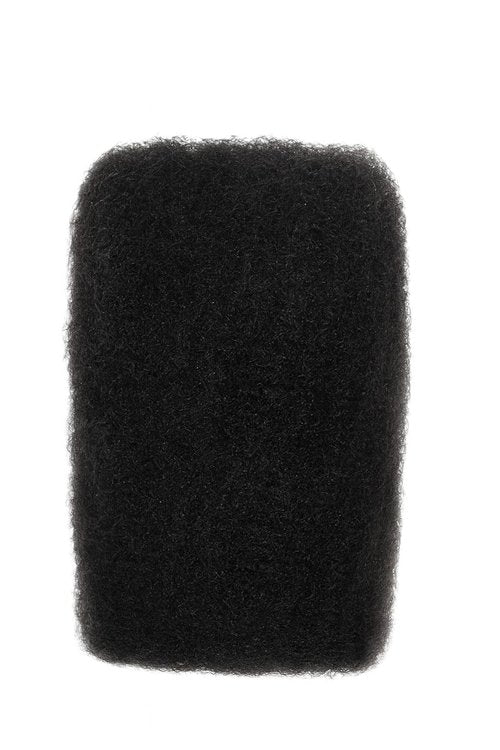 BiAdé Hair Afro Kinky Bulk Human Hair Extensions 50g Natural Black (Color 1B) - For Braiding, Locs, Twists, Crochet Styles (14 Inch)