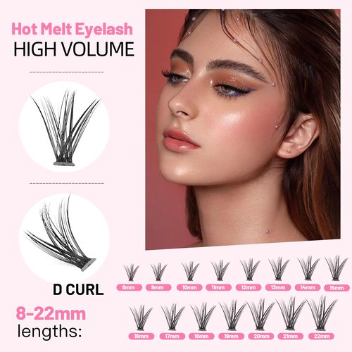 Bodemrincer 20 Root Thickness 0.07mm C Curl 8-10-12-14-16mm MIX 7D/10/12/20/30/40/50/60D 3D Individual Eyelashes Extension Soft Black Fake False Eye Lashes Tools (5 PACKS-14MM)