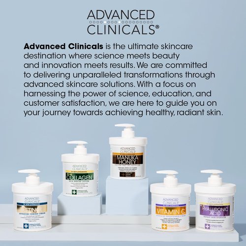 Advanced Clinicals Retinol Firming Cream + Dark Spot Brightening Face Cream Set