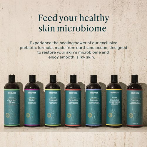 Aleavia Body Cleanse – Organic & All-Natural Prebiotic Body Wash – Fragrance-free and Sulfate-Free Enzymatic Body Cleanser – 16 Oz.