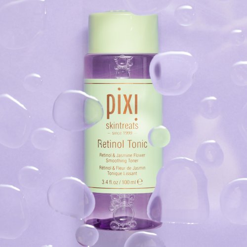 Pixi Retinol Tonic, Smoothing & Firming Facial Toner, Enhanced with Peptides to Boost Collagen Production, Alcohol-Free Daily Rejuvenating Toner, 250 ml / 8.5 fl oz