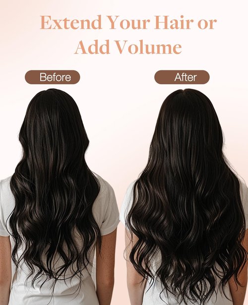 GOO GOO Invisi Edge Tape in Hair Extensions Human Hair, 2 Dark Brown, 10pcs 20inch 30g, Virgin Remy Hair, Seamless Injected Tape, Natural Look