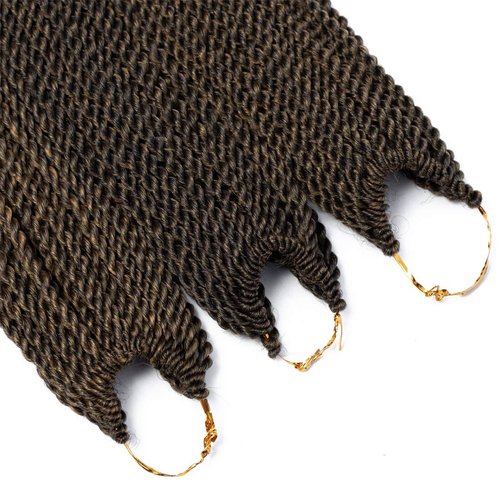 NAYOO Senegalese Twist Crochet Hair for Black Women - 22'' Twist Synthetic Braiding Hair Extensions 8 Packs 35 Stands/Pack Crochet Braids (T27, 22 Inch)