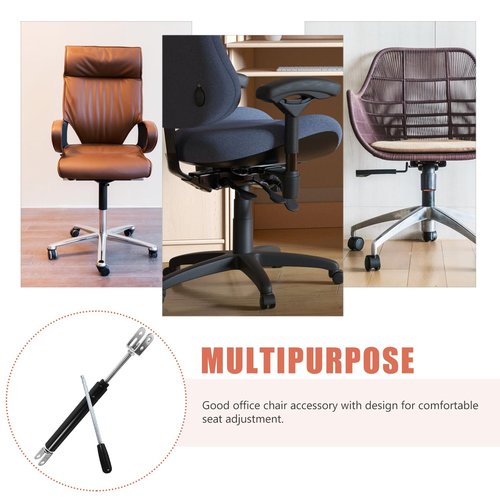 Healeved Iron Chair Replacement Part, Adjustable, Universal Fitting for Chairs, Office, Gaming, Salon, Barber, 1 Rod, 29.00X27.50X2.50CM, As Shown