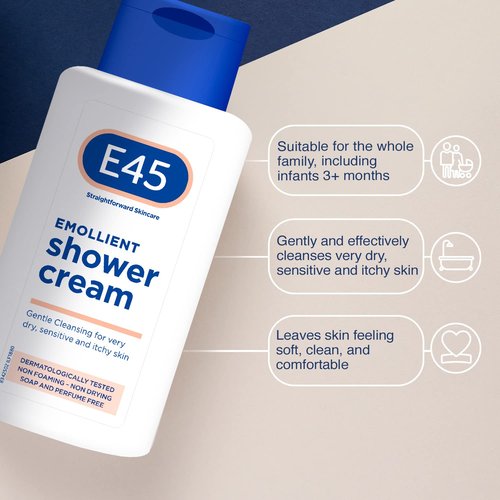 E45 shower cream 200ml