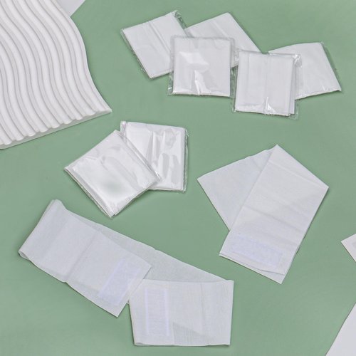 BREENHILL 200 Count Disposable Spa Facial Headbands with Convenient Closure,White Stretch Facial Headwraps Soft for Facials Skincare Spa