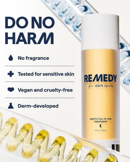 Remedy for Dark Spots – Discoloration Treatment For Face with Retinol, Glutathione, Niacinamide, Mandelic Acid, Kojic Acid and Tranexamic Acid – By Dermatologist Dr. Shah
