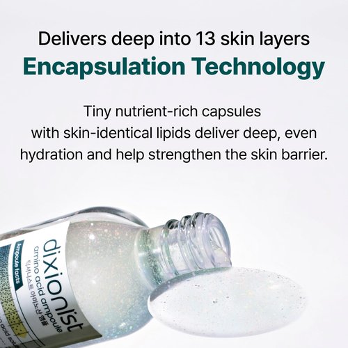 Dictionist Amino Acid Ampoule, 30 lm, Beauty Essence, Skin Texture, Exfoliating Care, Elasticity, Moisturizing