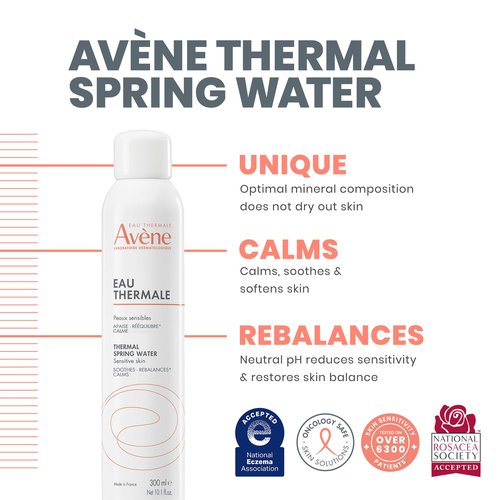 Avène Thermal Spring Water, Soothing Calming Facial Mist Spray Duo, 10.1 Oz, Set of 2