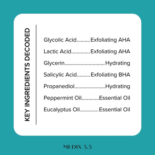 Medix 5.5 Fragrance Free Retinol Age Rewind Cream + Glycolic Acid Exfoliating Body Wash Set