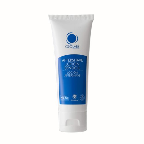 OZOLABS After Shave Lotion with Certified Organic Ozonated Oils | Soothing, Hydrating & Age-Defying Formula for Men | Fast-Absorbing Moisturizer for Sensitive Skin | ISO 9001 | 2.5 fl oz