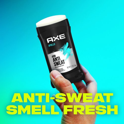 AXE Body Wash Apollo 4 Count for Long Lasting Freshness Sage & Cedarwood Men's Body Wash & Apollo Antiperspirant Deodorant Stick For Men Sage & Cedarwood 48 Hr