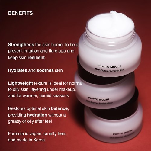 Knours. Phyto Mucin Skin Barrier Moisturizer Rice PDRN 50ml