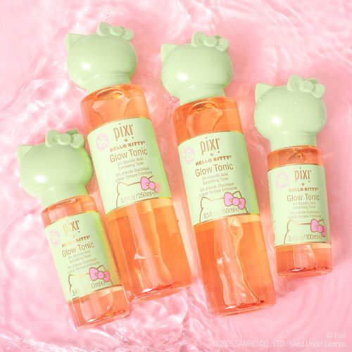Pixi+ Hello Kitty Glow Tonic (Volume: 250 ml / 8.5 fl oz)