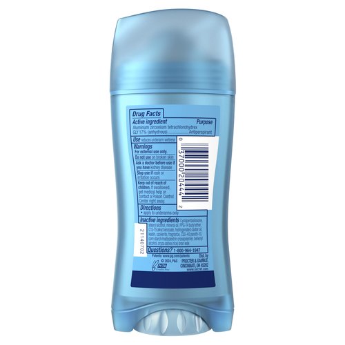 Secret Fresh Antiperspirant Deodorant for Women, 72hr Breathable Sweat & Odor Protection, Instant Freshness & Gentle, PH Balancing Minerals, Invisible Solid, Cozy Vanilla Scent, 2.6 oz (Pack of 3)
