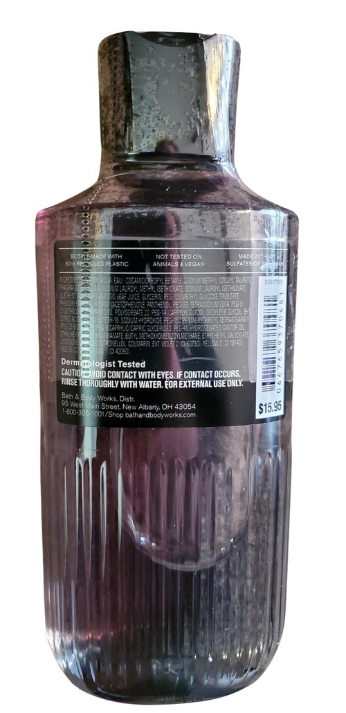 Bath & Body Works Men's Graphite Ultimate Hydration Body Cream and 3-in-1 Face, Hair, Body Gel Wash 2 Piece Set