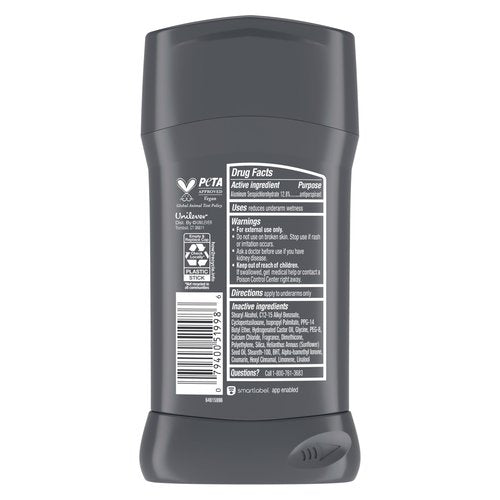 Dove Men+Care Antiperspirant 3 Pack Rustic Sandalwood Deodorant for Men 2.7oz