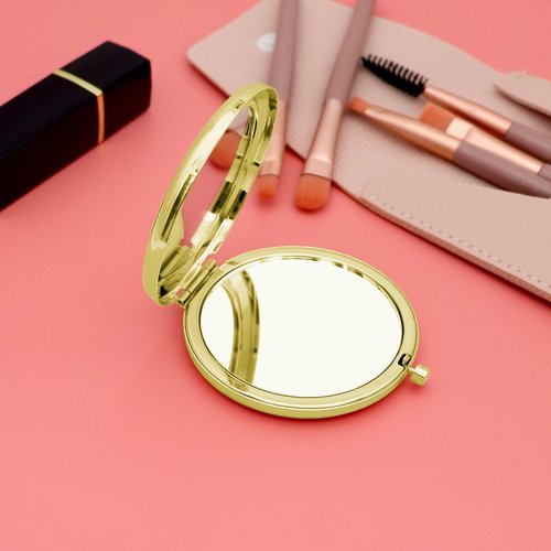 Sister Bridesmaid Proposal Gifts Compact Makeup Mirror for Best Friend Bridesmaid Thank You Gifts for Sister Maid of Honor Wedding Bachelorette Party Presents Bridal Shower Compact Makeup Mirror