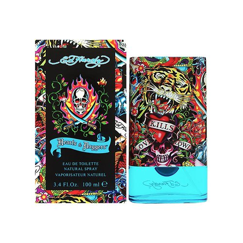 New Ed Hardy HEARTS & DAGGERS 3.4 Oz Eau De Toilette (EDT) Spray for Men