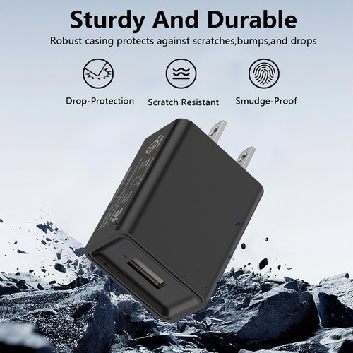 5V USB Wall Charger Adapter Fit for Philips Norelco One Blade 360 Newer Model QP2724 QP2834, MG5910 MG7910 MG9510, X3001 S3341 S5880 S3243 S7887 X3052 Trimmer Electric Shaver Razor, Black