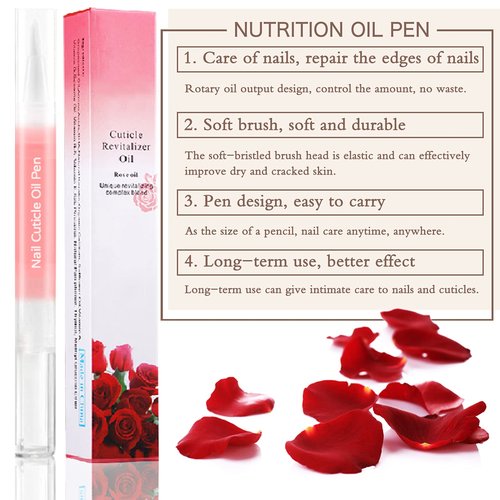 SULLMAR Nail Cuticle Oil Pen 28Pcs Nail Care Oil Pen Nail Nourishment Polish With Vitamins Moisturized Gel Repair For Gel Nails Care