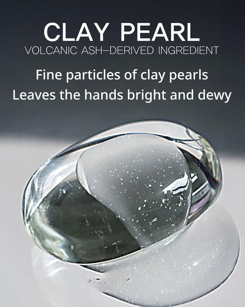 FIT YOUR SKIN Perfumed Hand Clay Soap #White Tea - Exfoliating & Moisturizing Hand Scrub Gel to Bubble Wash - Clay Pearlite & Mineral - Gentle & Long Lasting Fragrance - 1.7 fl.oz