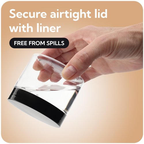 Small Plastic Containers With Leads - 5 OZ Small Jars with Lids - 24 Pack - Great as Travel Containers for Creams, Cosmetic - Leak Free