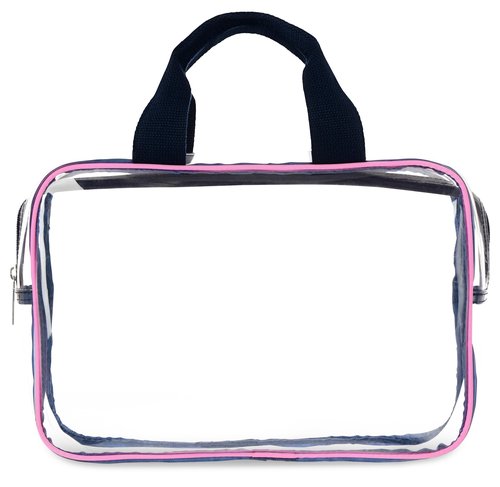 iscream 3-Piece Large, Medium and Small Bag Set for Toiletry and Cosmetic Storage and Travel - Night Tie Dye