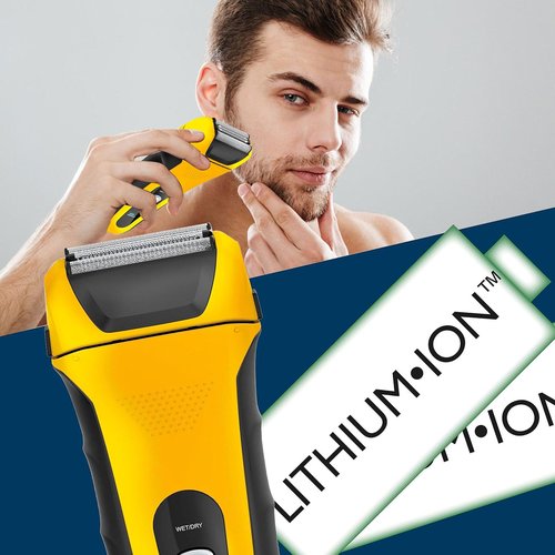 2Pcs Shaver Replacement Foils, Cutters and Head, Compatible with all Wahl 7061 Series. Yellow