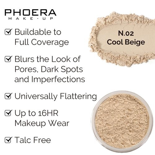 PHOERA Foundation,3 PCS Contour Stick Makeup Kit, Shades with Highlighter Stick, Blush Stick and Bronzer Contour Stick for Sculpt the Cheeks (104+105+Light-Medium Contour/Buff Beige+Sand+#02,#10,#12)