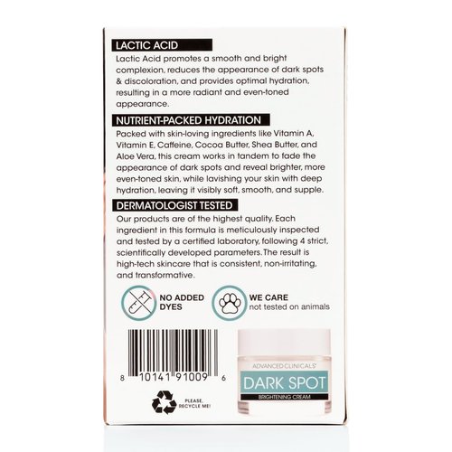 Advanced Clinicals Retinol Firming Cream + Dark Spot Brightening Face Cream Set