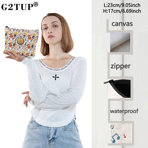 G2TUP The Song Lyrics Inspired Cult Film Merch Zipper Bag You Remind Me of The Toiletry Pouch Song Lyrics Merchandise (Remind Me New)