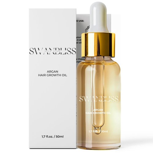Swanbliss Natural Hair Growth Oil For Men & Women - Hair Growth & Hair Loss Solution, Premium Organic Hair Care Oil