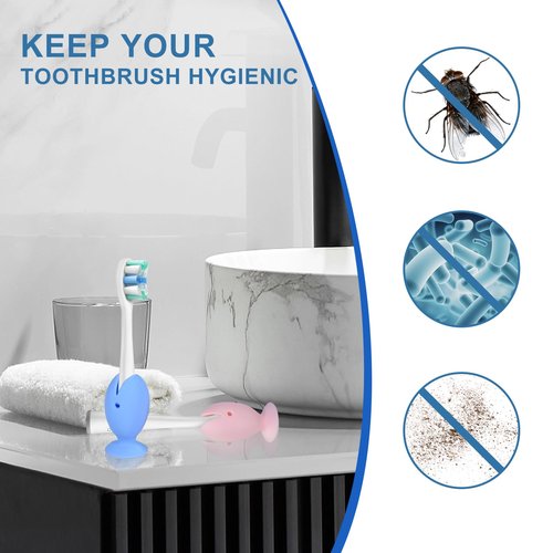 Toothbrush Travel Case for Oral B/Oral-B Pro 1000 1500 5000 7000 7500 9600/ Philips Sonicare 4100 5100 6100 5300 Electric Toothbrush, Portable Hard Protective Storage Bag (Gradient Case and 2 Caps)