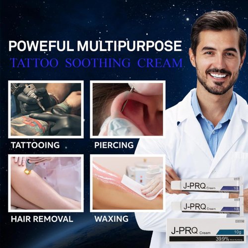 Maximum Strength Tattoo Cream - 8 Hours for Tattoos, Waxing & Piercing | Cream for Tattoos Extra Strength | 2pcs 10g