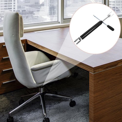 Healeved Iron Chair Replacement Part, Adjustable, Universal Fitting for Chairs, Office, Gaming, Salon, Barber, 1 Rod, 29.00X27.50X2.50CM, As Shown