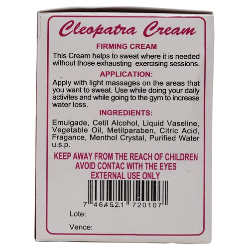 Cleopatra Firming, Revitalizing and Nourishing Cream 8oz Pack of 2