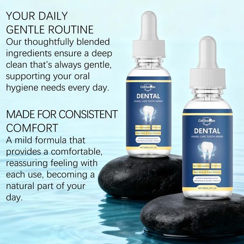 Cavity Healing Tooth Armor, Enamel Repair Liquid for Teeth Strengthening & Gum Care, Advanced Remineralization Treatment for Daily Dental Maintenance (2)
