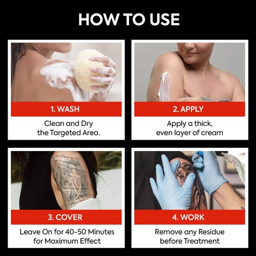 tuiwaro Numbing Cream Aftercare Balm kit : Maximum Strength Numbing Cream with Aftercare Butter – Long Lasting & Fast-Absorbing