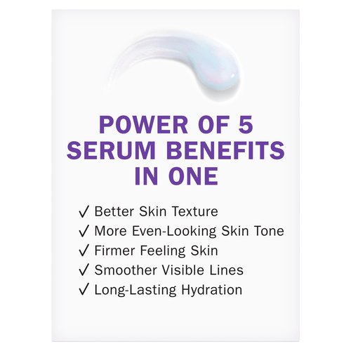 Olay Super Serum - Niacinamide, Vitamin C & E, Collagen Peptide, AHA - 5-in-1 Skin Care Benefits for Face - Healthy Glow, Brightening, Hydrating, Smoothing, Firming, Evens Tone, Anti-Aging, 1.0 Oz