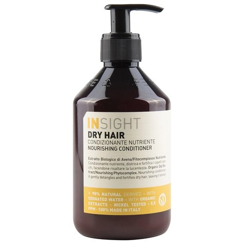 INSIGHT Clean Beauty Dry Hair Nourishing Conditioner With Organic Oat Extract, Vegan, 13.5 fl oz