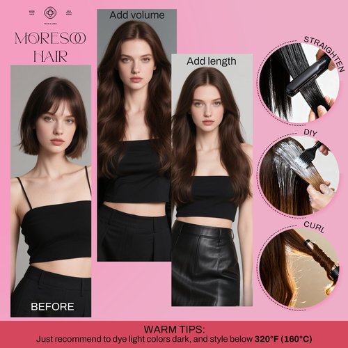 Moresoo Tape in Hair Extensions Human Hair Ombre Brown to Caramel Blonde with Brown Balayage Tape in Seamless Hair Extensions Real Human Hair Tape in Extensions 18 Inch #4/27/4 20pcs 50g