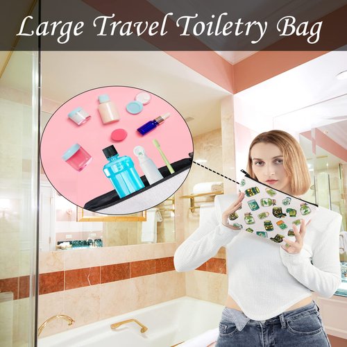 LEVLO Pickle Bundle Gift Pickle Bachelorette Pickle Lover Waterproof Zipper Pouch Pickle Queen For Women Girls BFF(PICKLE)
